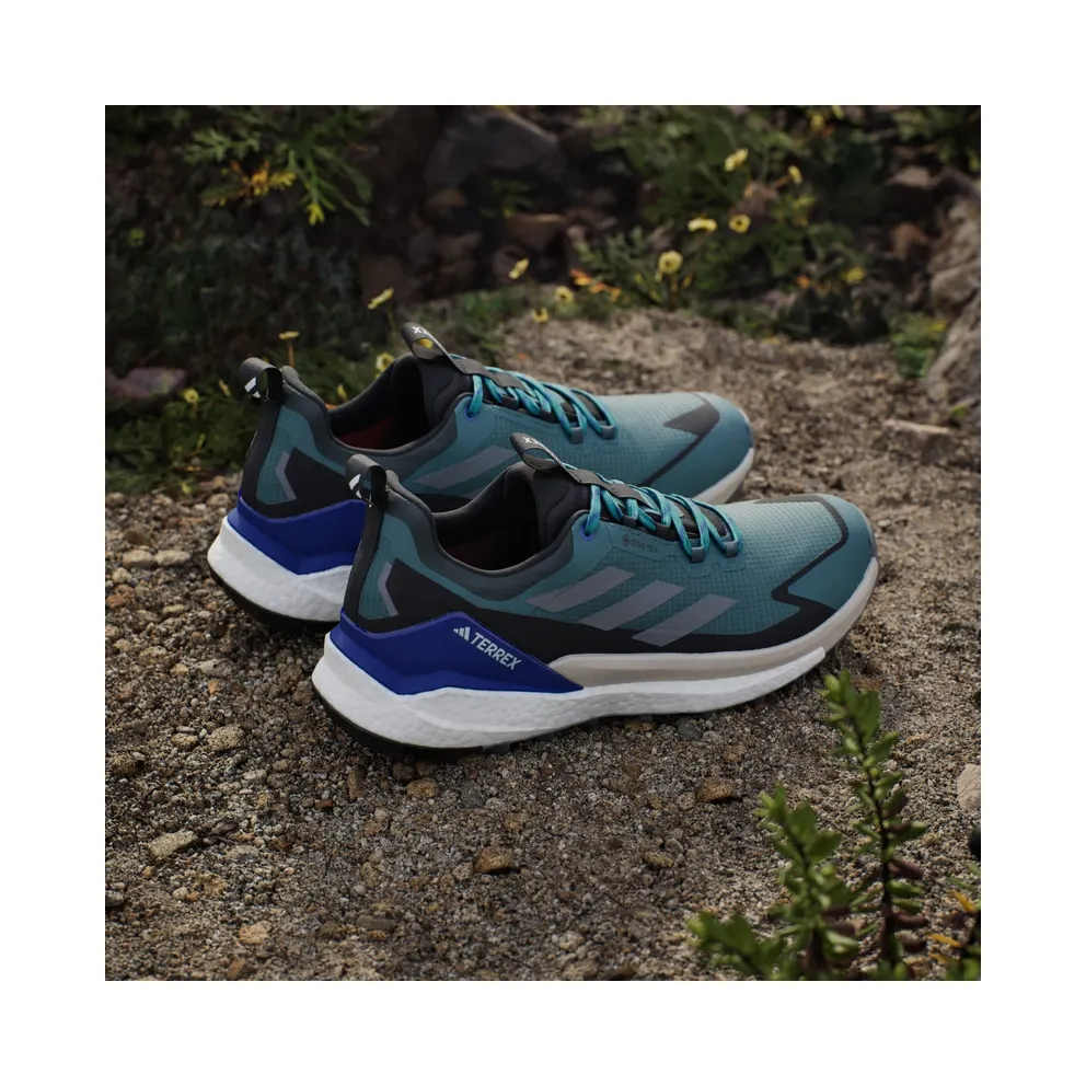 Adidas Terrex Free Hiker 2.0 Low GORE-TEX Hiking Preloved Teal / Grey Three / Core Black (JQ9908)