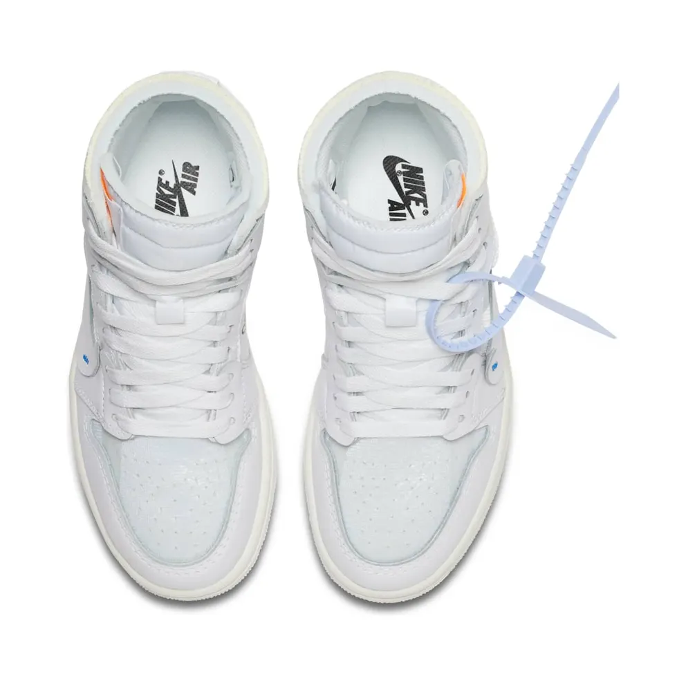 Jordan 1 Retro High Off-White White (GS) White/White (AQ8296-100)