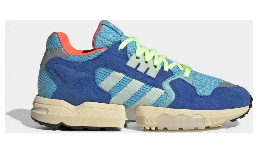 Adidas ZX Torsion ‘Bright Cyan’ Bright Cyan/Linen Green/Blue (EE4787)