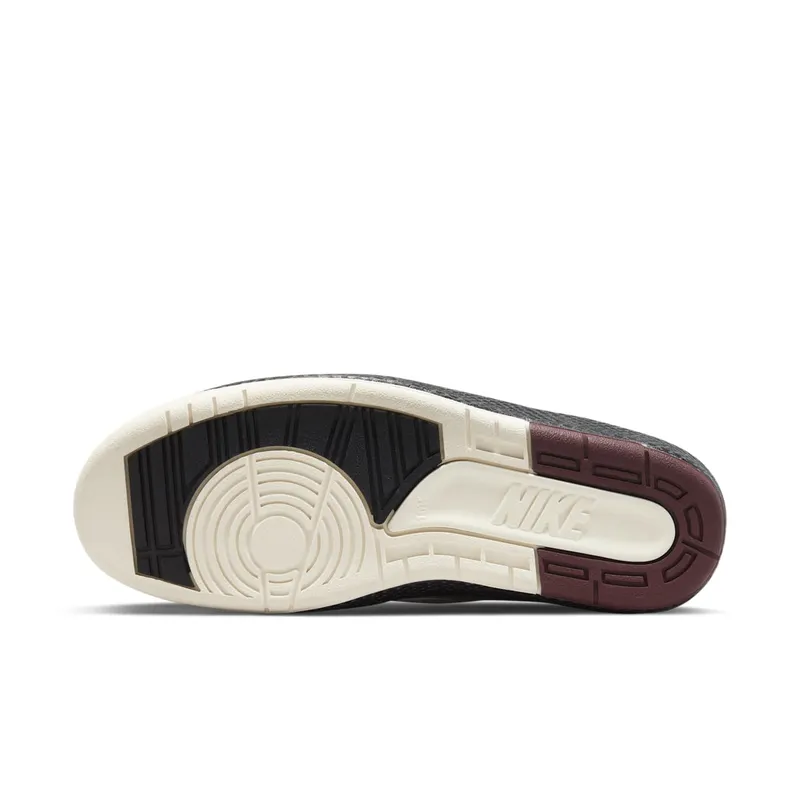 Air Jordan 2 x A Ma Maniere Sail Burgundy (DO7216-100)