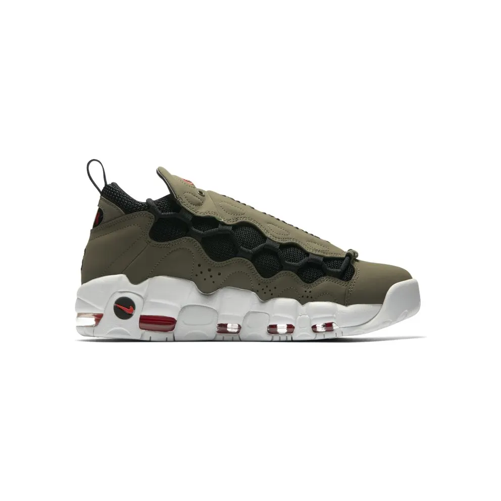 Nike Air More Money Medium Olive Medium Olive/Habanero Red-Summit White-Black (AJ2998-200)