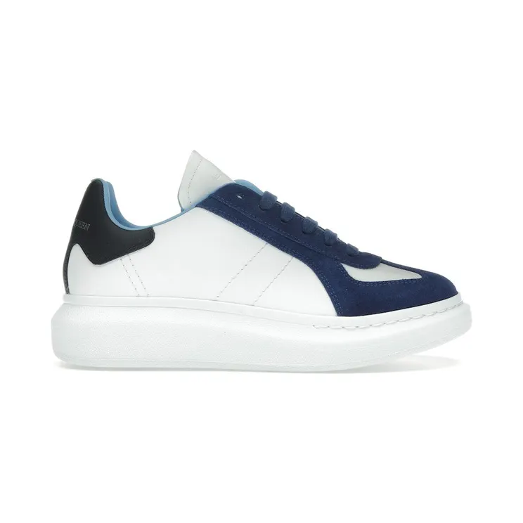 Alexander McQueen Oversized Retro Blue White (807882WIAGO4857)