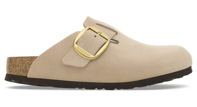 Birkenstock Boston Big Buckle Nubuck Sandcastle (1028003)