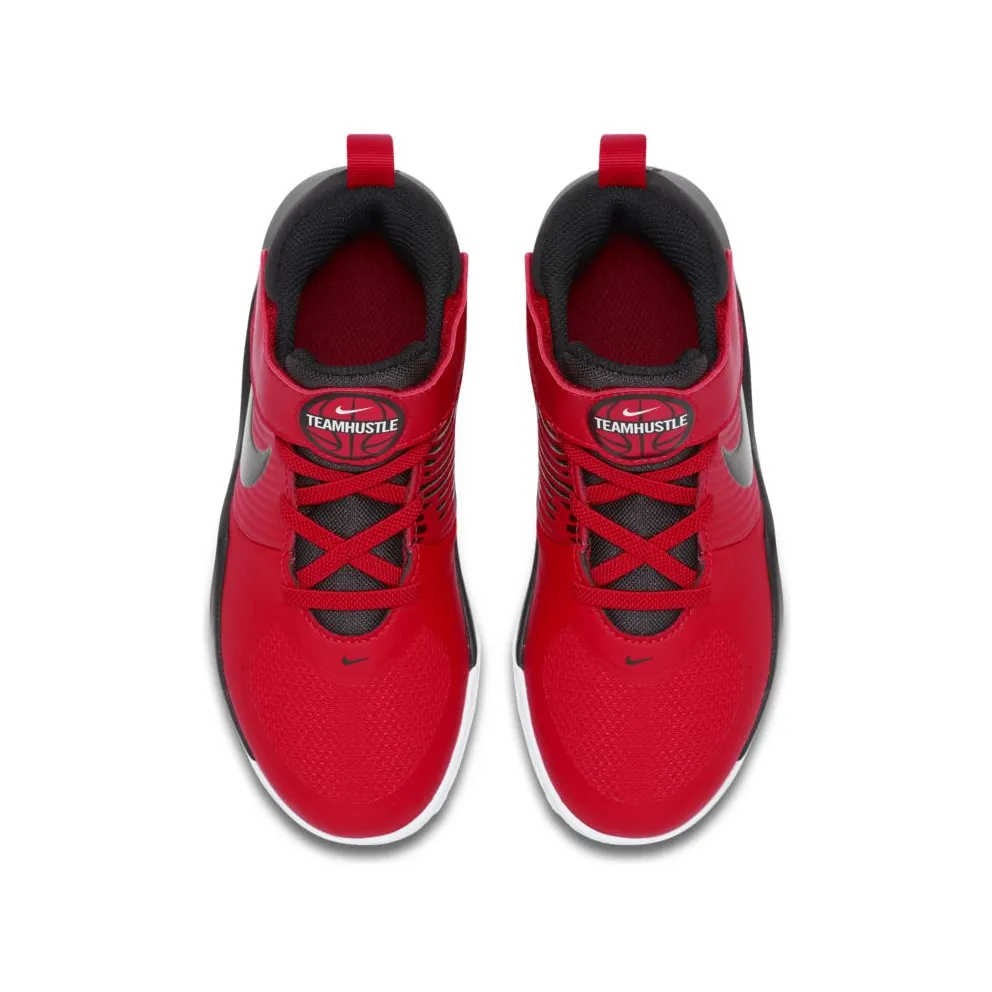 Nike Team Hustle D 9 University Red (PS) University Red/White/Black (AQ4225-600)