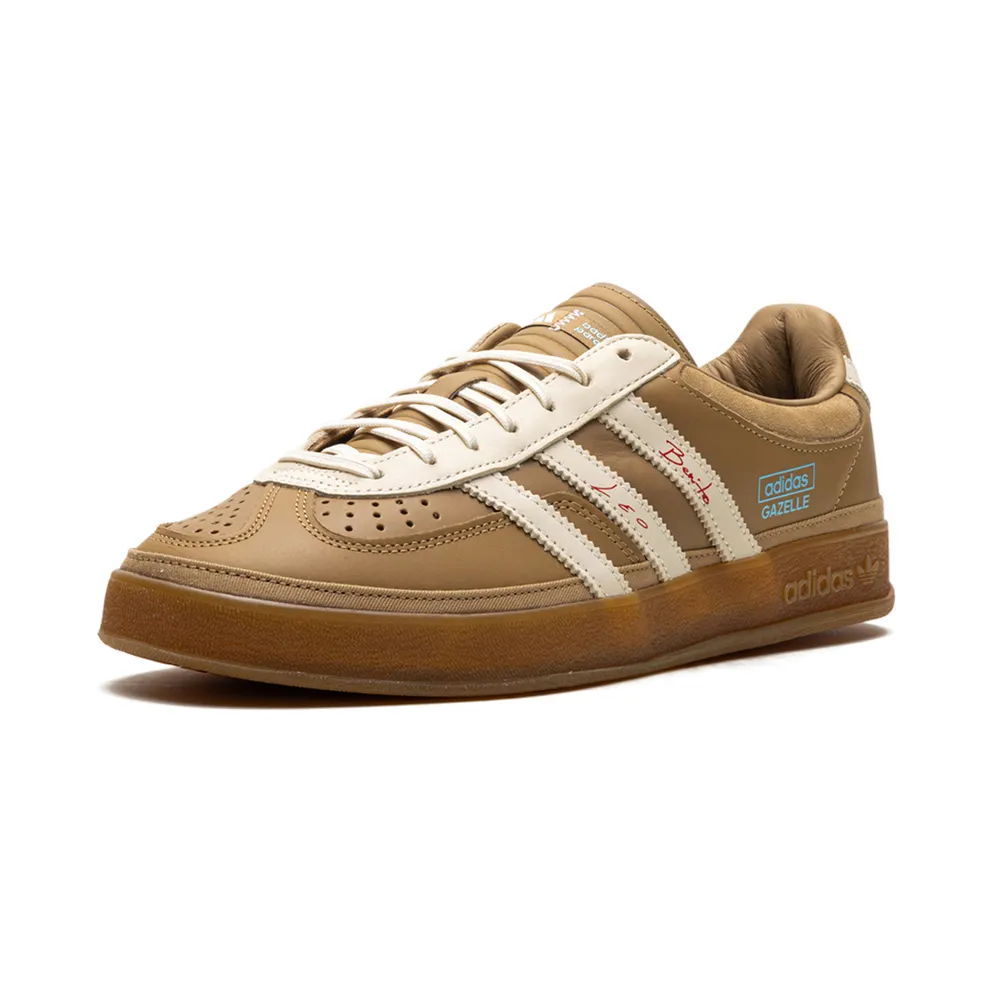 Adidas Gazelle Indoor “Bad Bunny x Lionel Messi – Cardboard” (JR0182)