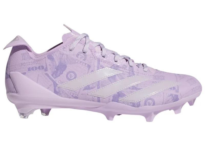adidas Adizero Electric II Cleats Currency Neutral Powder Plum (JQ6685)