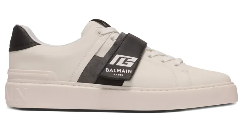 Balmain B-Court sneakers – Beige (GM1VI412LGFB)