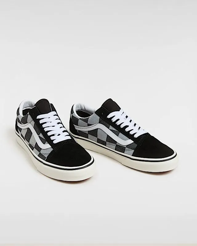 Vans Old Skool Black Oversize Checkerboard (VN000D5NBMA)