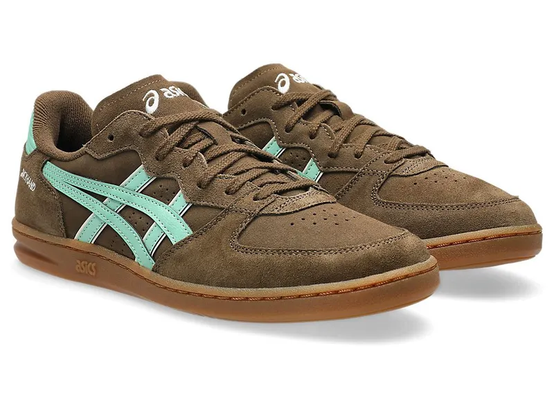 ASICS SKYHAND OG “Brown Storm / Ice Green” (1203A452-202)