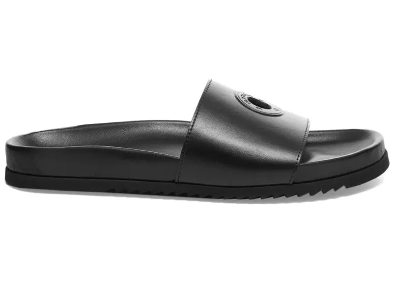 Burberry x Pop Trading Company Melroy Leather Slide Black (8056177)
