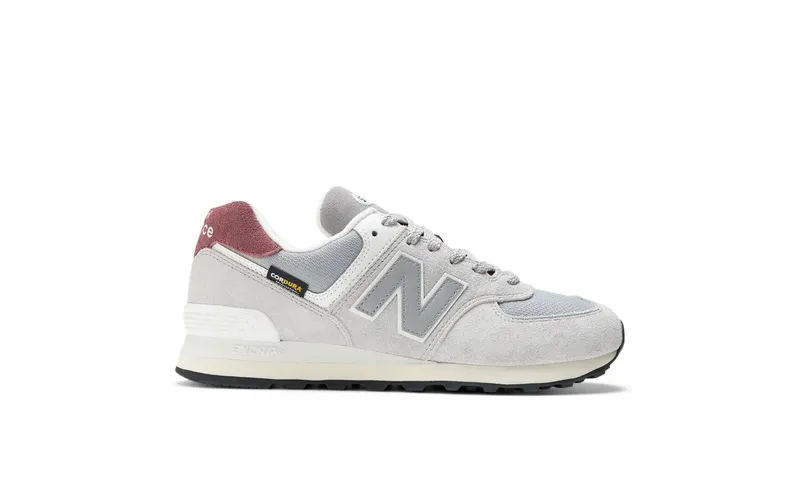 New Balance 574 Cordura Grey Brick Red (U574KBR)