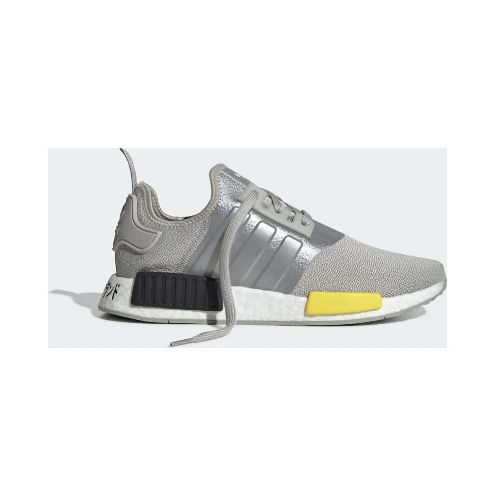 adidas NMD_R1 Metal Gray Metal Gray/Yellow/Core Black (EF4261)