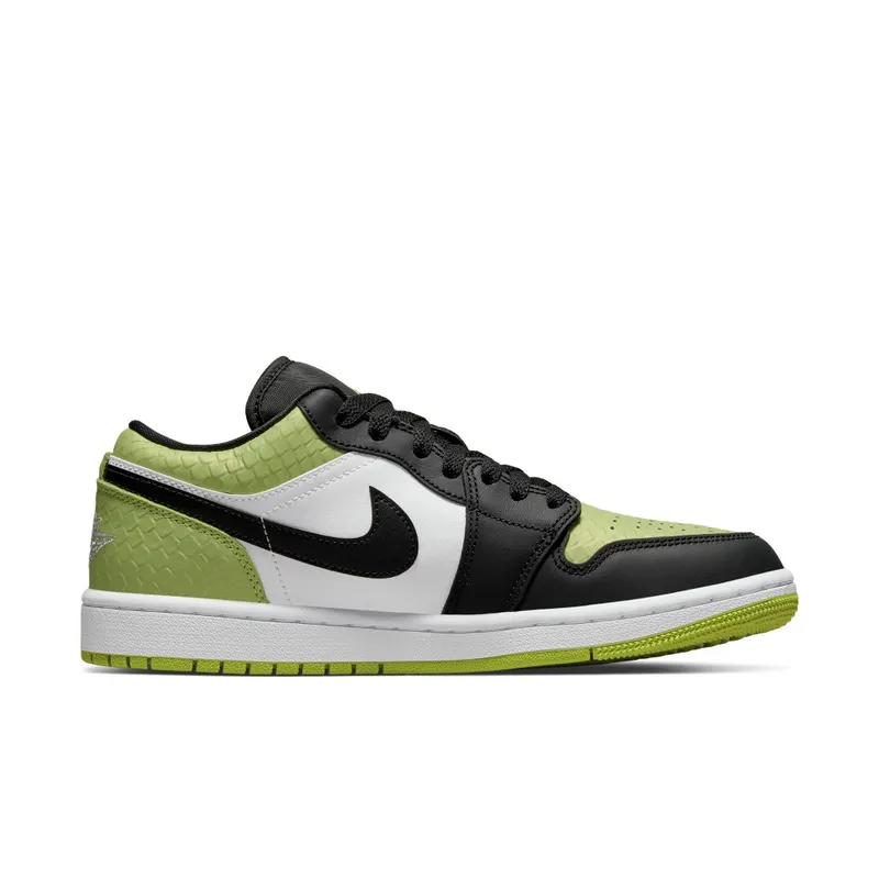 Air Jordan 1 Low Vivid Green Black (DX4446-301)