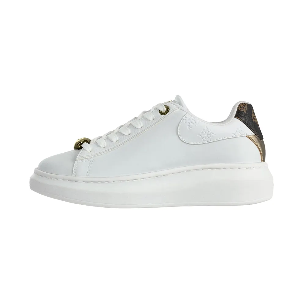 Guess sneaker Brown / Donkerbruin / Gold / White (84571)
