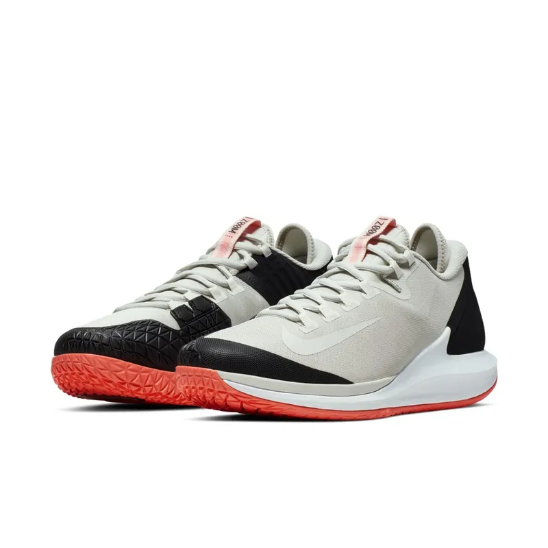 Nike Court Air Zoom Zero Light Bone Light Bone/Black/Hot Lava (AA8018-009)