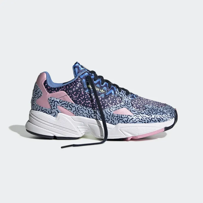 adidas Falcon Out Loud Collection (W) Collegiate Navy/Glow Blue/True Pink (EE7098)