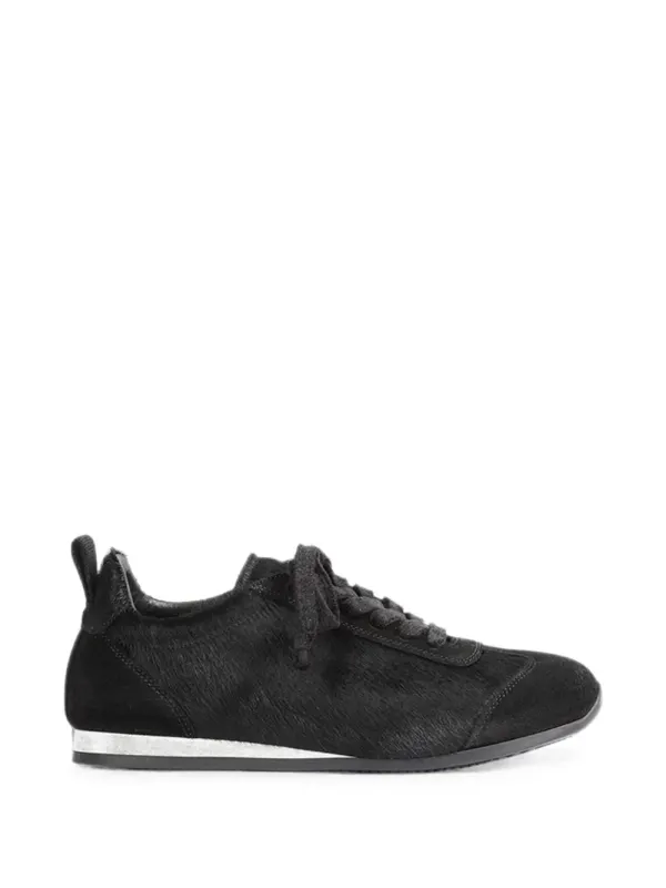 Uma Wang calf hair suede – Black (US9088)