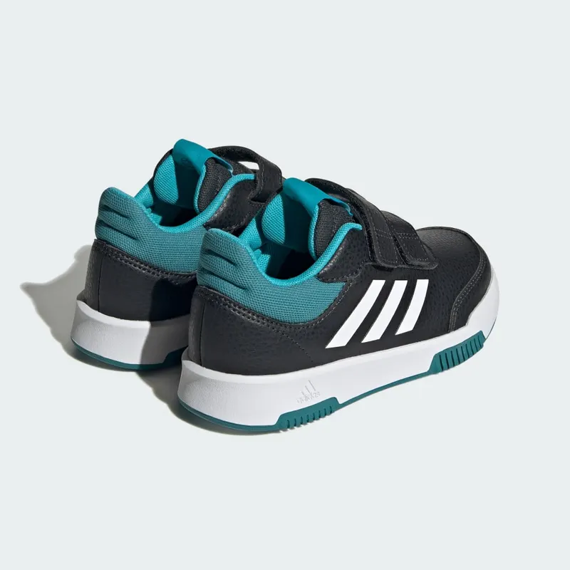 Adidas Tensaur Hook and Loop Carbon / Cloud White / Arctic Fusion (ID2305)