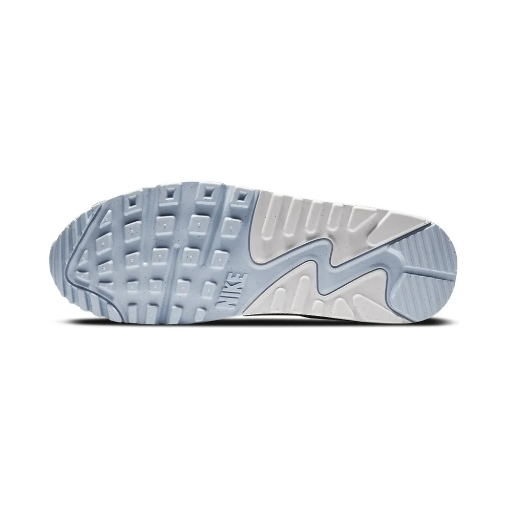 Nike Air Max 90 Recycled Canvas Vast Grey/Barely Volt-Celestine Blue-White (CK6467-001)