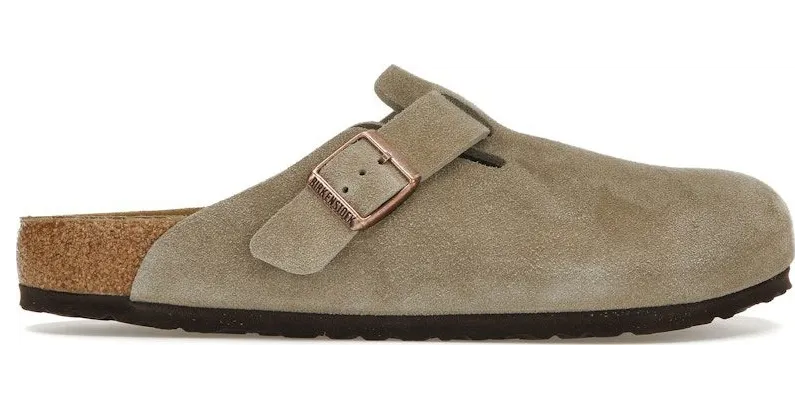 Birkenstock Boston BS Suede Taupe (0060461)