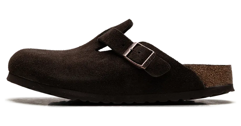 Birkenstock Boston Soft Footbed (Narrow) “Mocha” (660463)