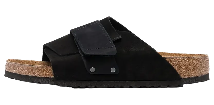 Birkenstock Kyoto Nubuck “Suede Leather Black” (1022350)