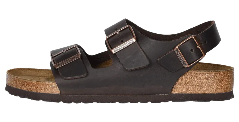Birkenstock Milano Oiled Leather “Habana” (34871)