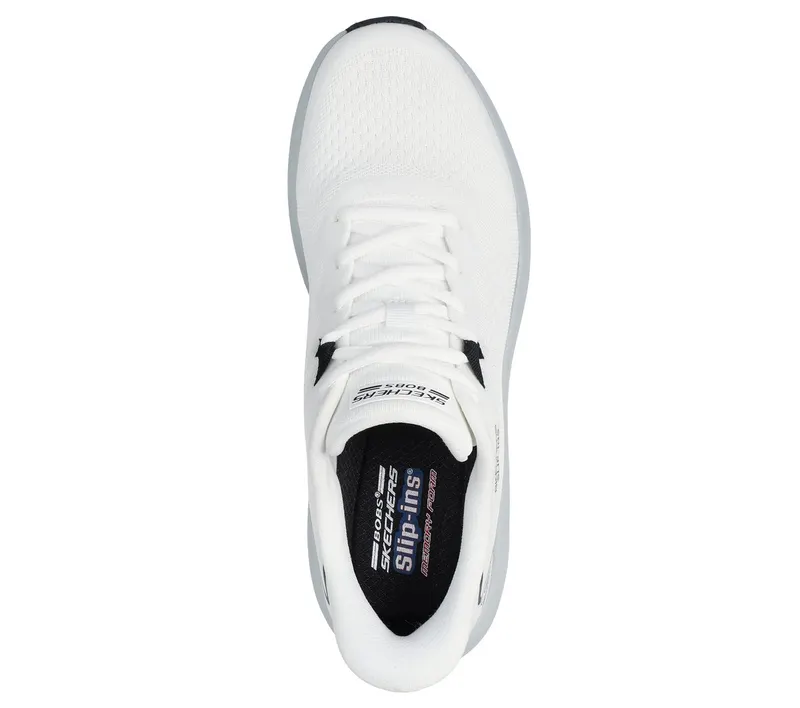 Skechers Slip-ins: BOBS Skillz Sneaker White/Grey