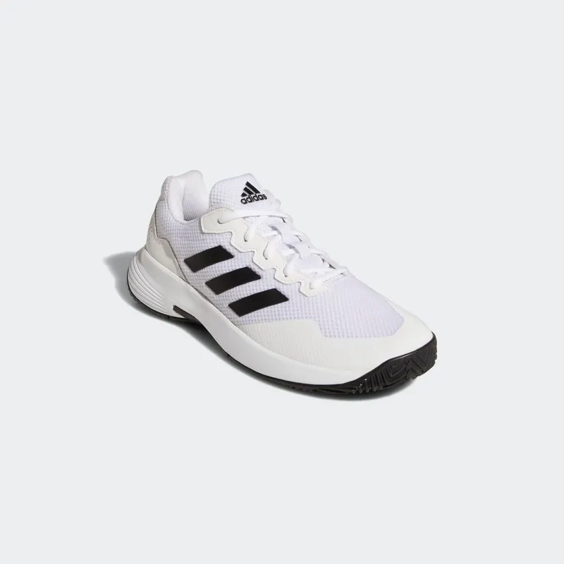 Adidas Gamecourt 2.0 Tennis Shoes Cloud White / Core Black / Cloud White (GW2991)