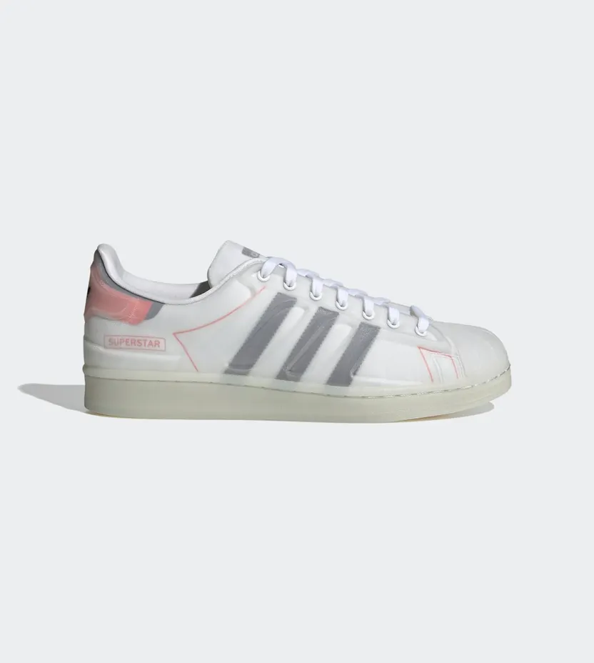 adidas Superstar Futureshell Cloud White / Core Black / Semi Solar Red (FX5553)
