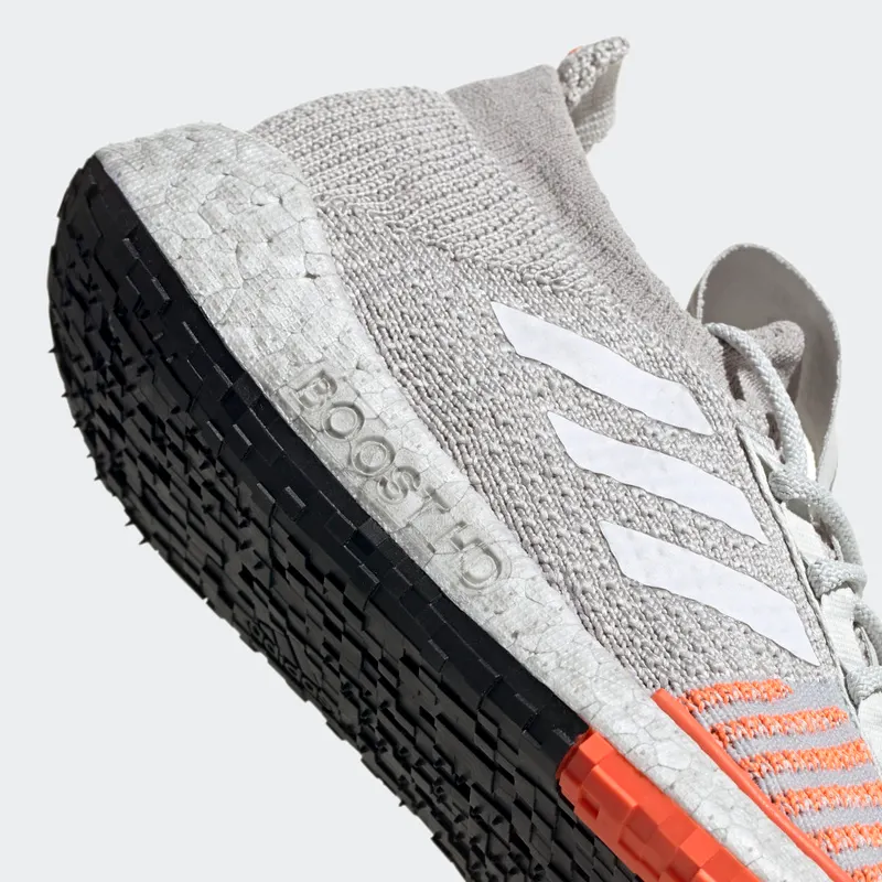 adidas Pulseboost HD Grey One / Cloud White / Hi-Res Coral (G26934)