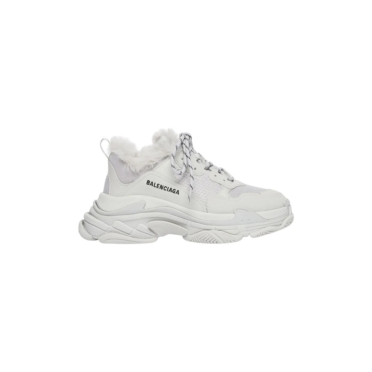 Balenciaga Black & White Triple S (668563-W3CQ5-1210)