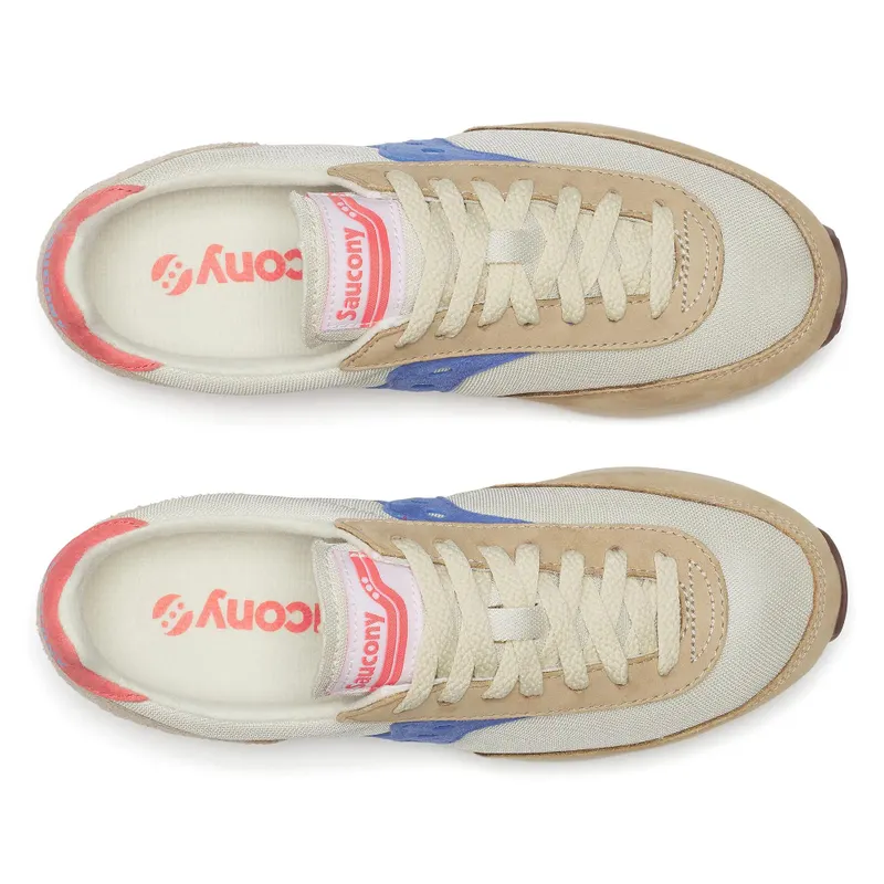SAUCONY Trainer 80 Lux “Cream / Blue” (S60987-1)