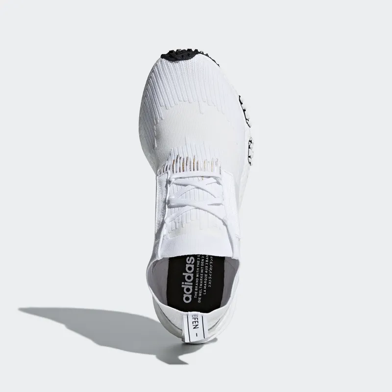 adidas NMD Racer White Grey Footwear White/Grey/Core Black (B37639)