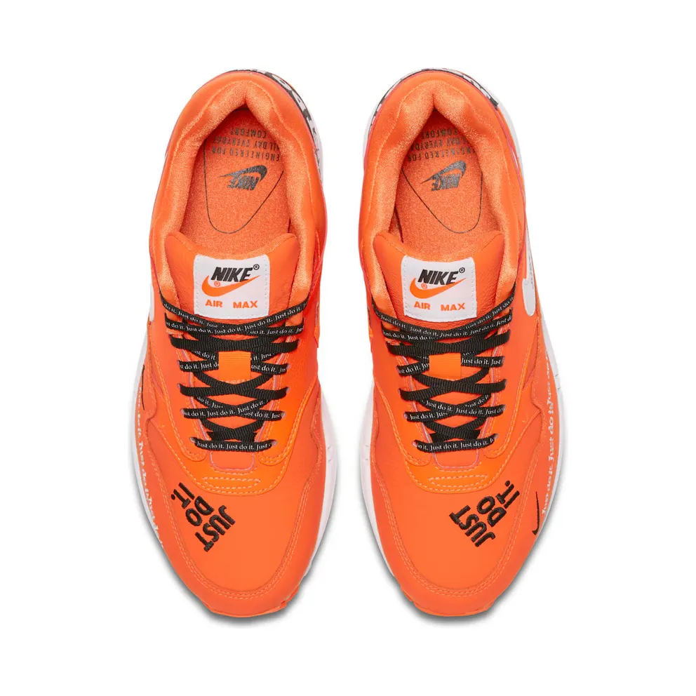 Nike Air Max 1 WMNS ‘Just Do It Pack’ Total Orange/White-Black (917691-800)