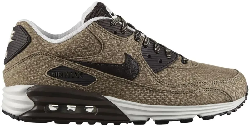 Nike Air Max Lunar90 Brown-Herringbone “Dark Dune / Baroque Brown / Bamboo / Velvet Brown” (705068-200)
