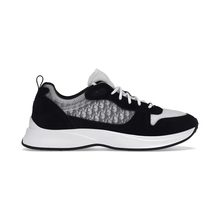 Dior B25 Oblique Runner Black Suede