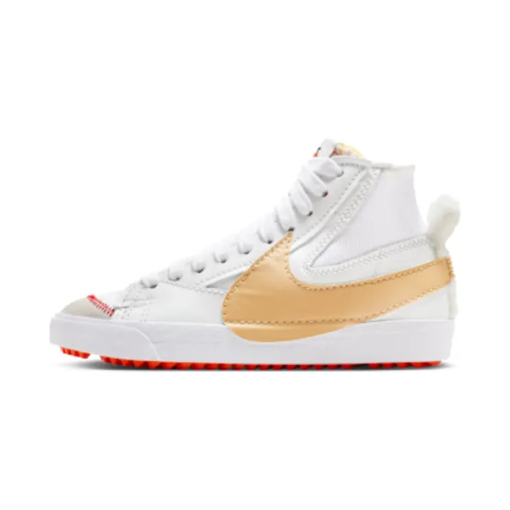 Nike Blazer Mid 77 Jumbo “Summit White / White / Safety Orange / Sesame” (FB1882-121)