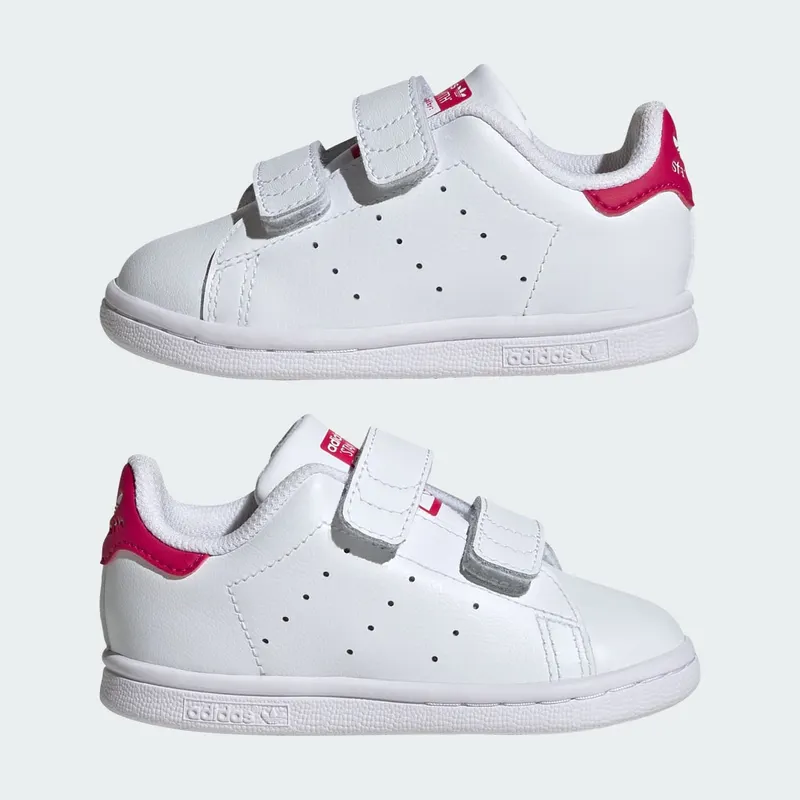 Adidas Stan Smith Comfort Closure Kids Cloud White / Cloud White / Bold Pink (JP9722)