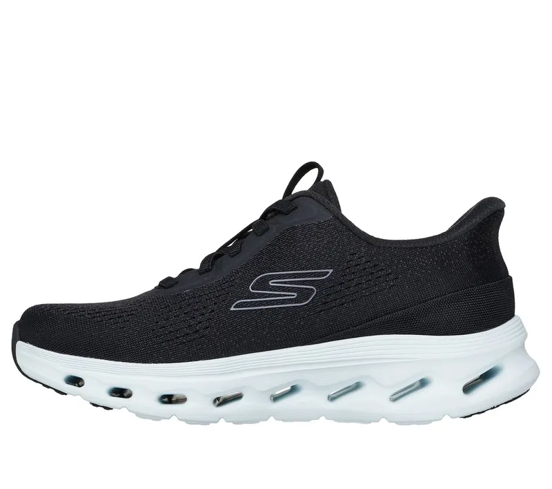 Skechers Slip-ins: GO WALK Glide-Step 2.0 – Nessa Sneaker Black/Licht Blue