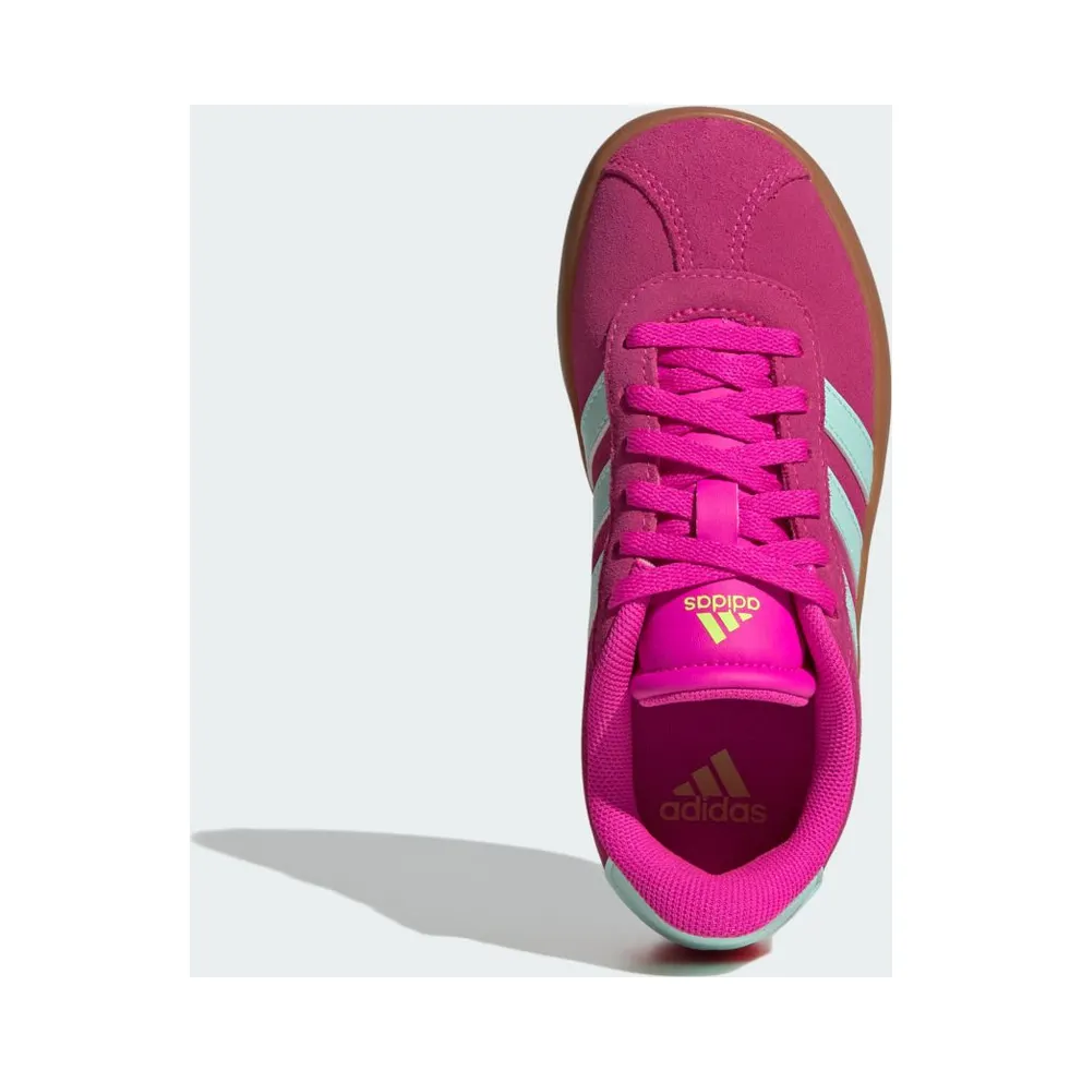Adidas VL Court 3.0 Kids Shock Pink / Semi Flash Aqua / Lucid Lemon (JS5013)