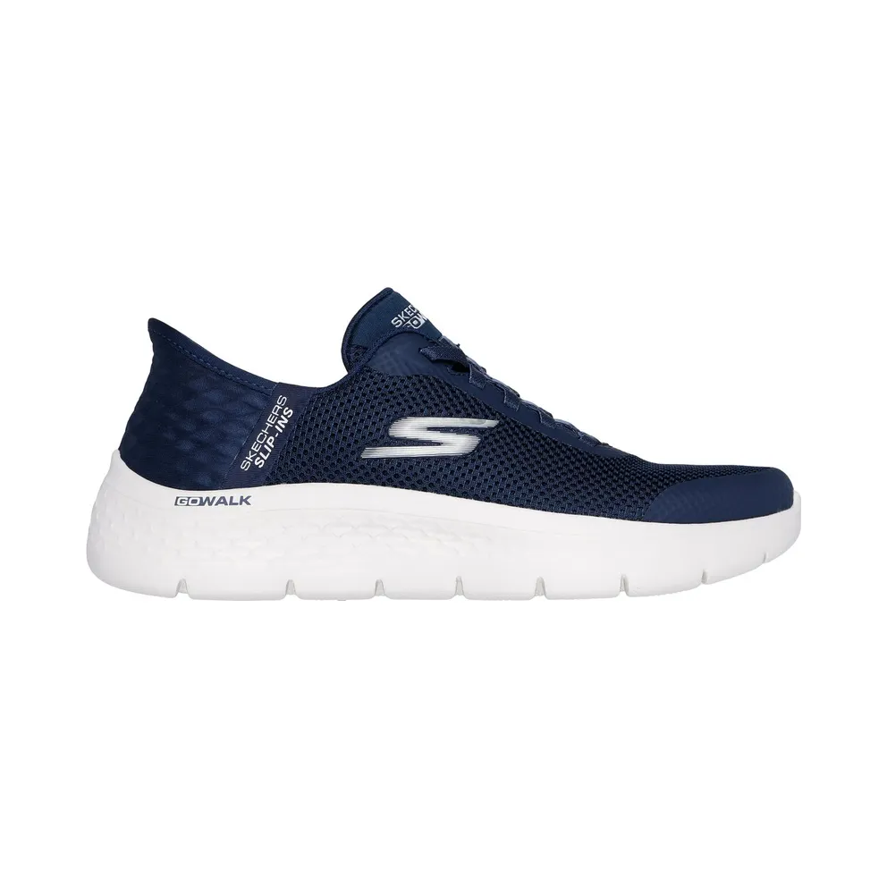 Skechers Slip-ins: GO WALK Flex – Grand Entry Sneaker Marine/Weiß