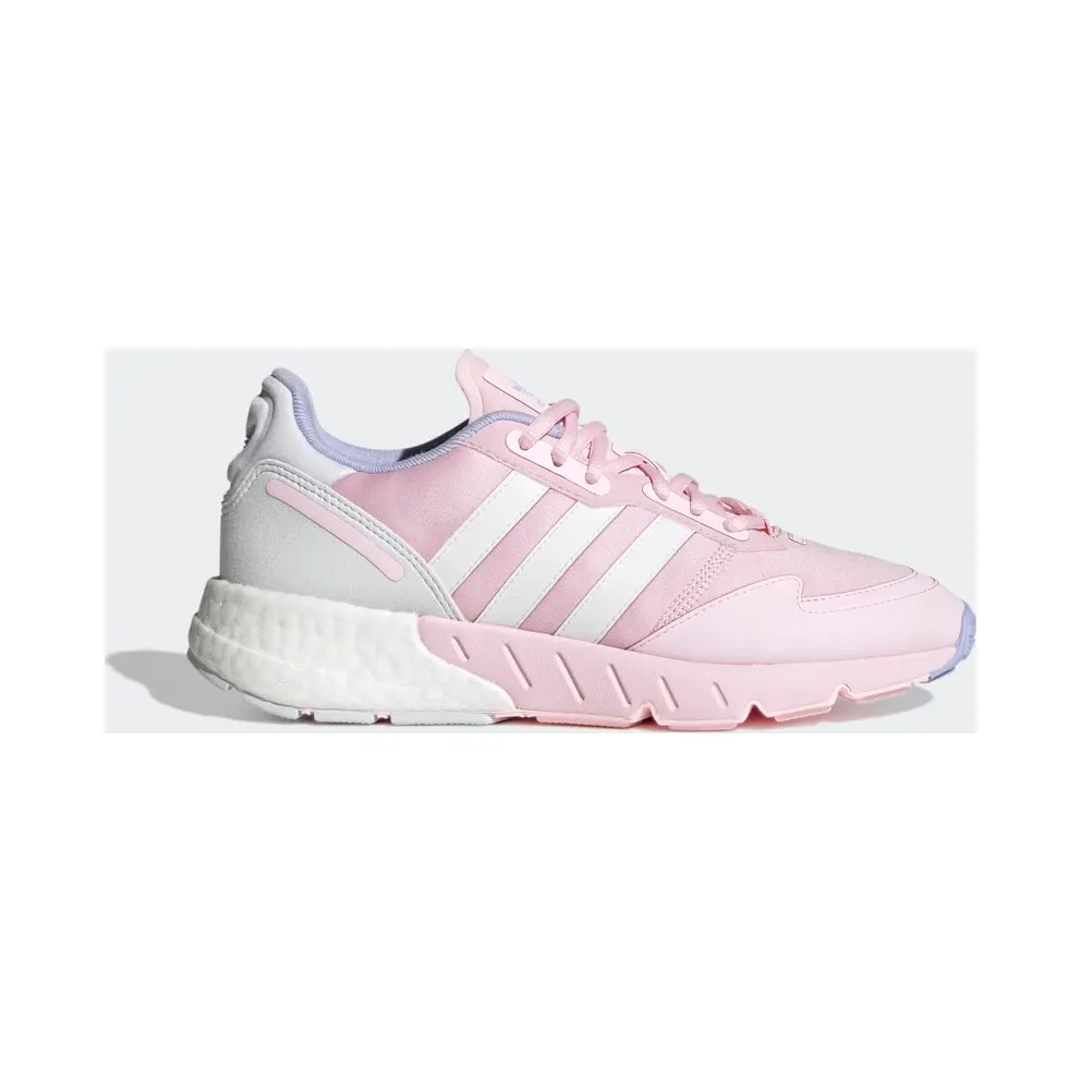 adidas ZX 1K Boost Schuh Clear Pink / Cloud White / Violet Tone (H02936)