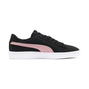 Puma Smash v2 Buck Wit/Roze/Zwart (365160-18)