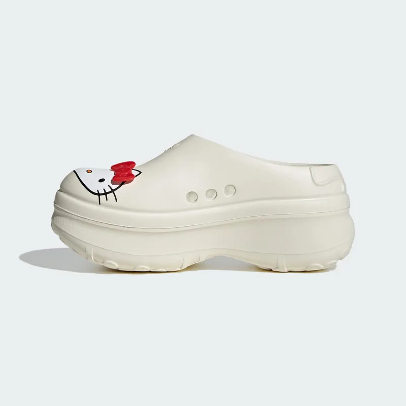 adidas adiFOM Stan Smith Mules Hello Kitty Off White Red Cloud White (IE9127)