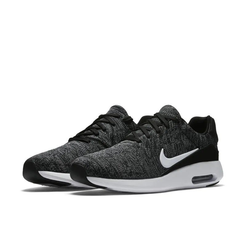 Nike  Air Max Modern Flyknit Black White Black/White-Cool Grey-University Red (876066-002)