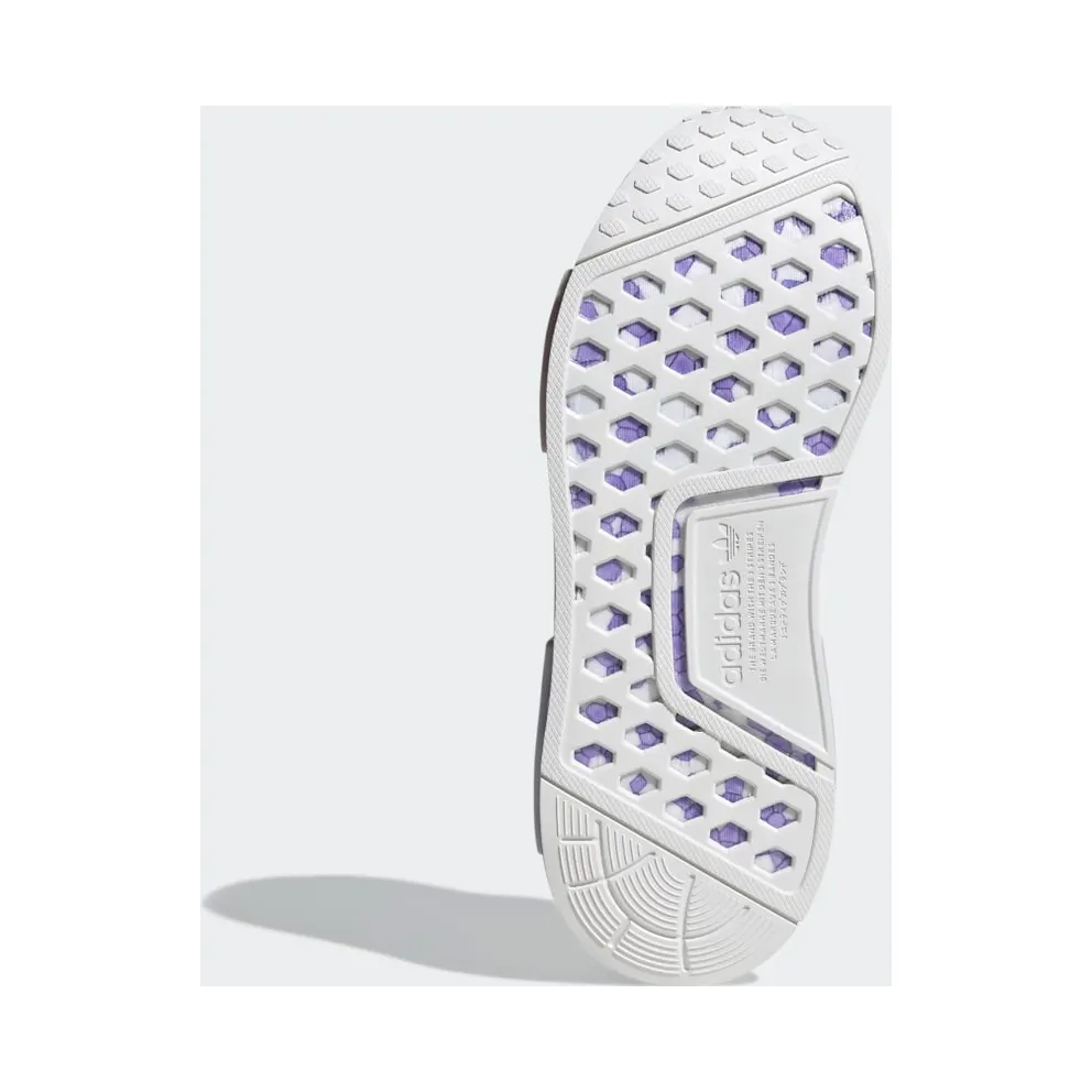 Adidas NMD_R1 Wonder White / Wonder White / Purple Tint (GW5694)