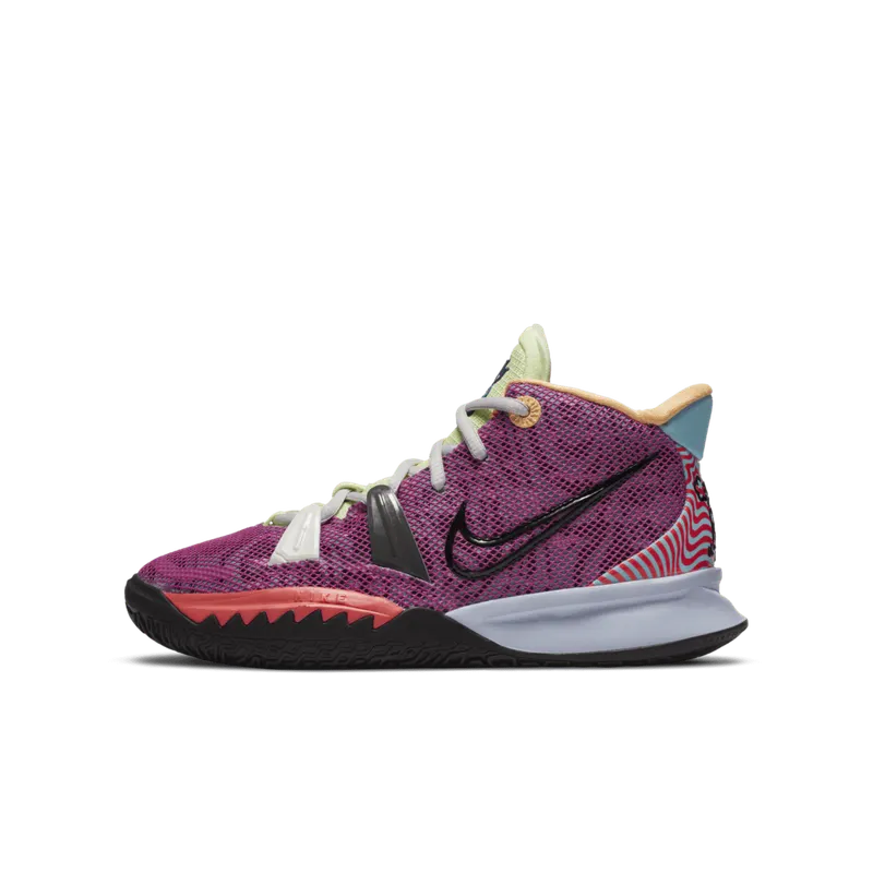 Nike Kyrie 7 Creator (GS) Active Fuchsia/Black-Ghost-Multi-Color (CT4608-601)