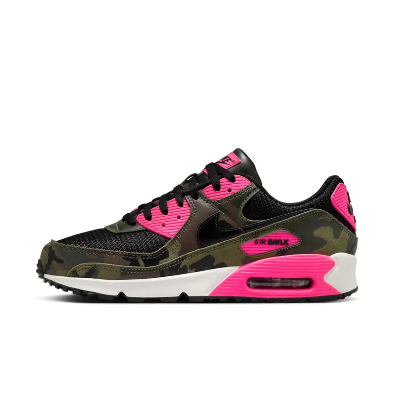 Nike Air Max 90 “Camo Pack Sequoia Hyper Pink” (IF1721-300)