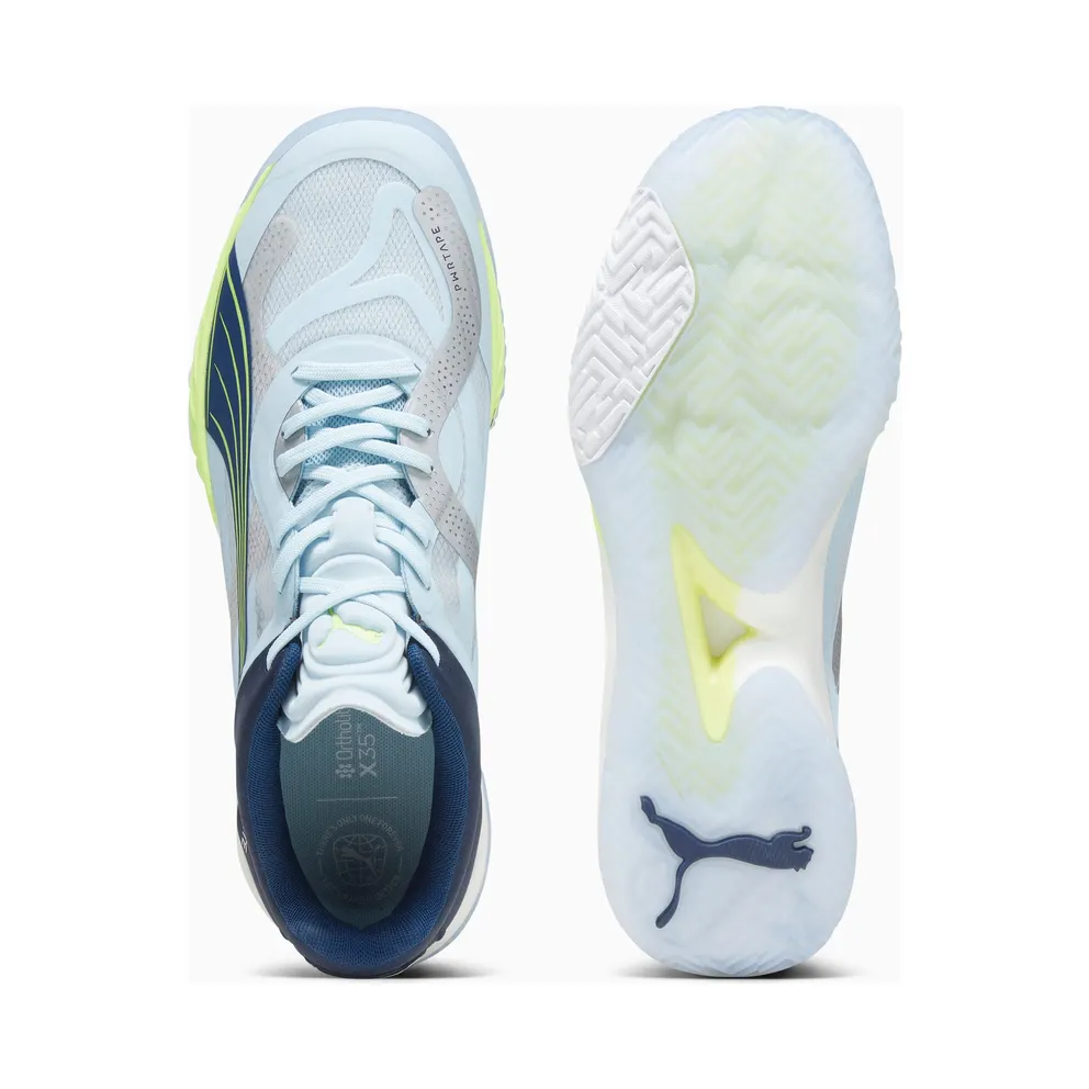 Puma Accelerate Nitro Sqd Indoor Shoes Blue/White/Silver (10729301)